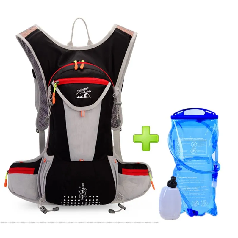Perfect Professional Cycling Backpack 15L Biking Hydration Backpack Sport Bags Camping Hiking Bags Breathable High Capacity Backpack 0