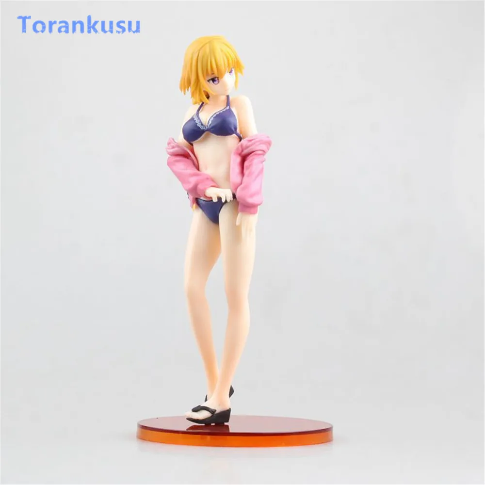FGO Fate Grand Order Joan of Arc Figure Bikini Ver. Ruler PVC Sexy Figure Figma Doll Figuras Anime Fate  Model Gift Children PG