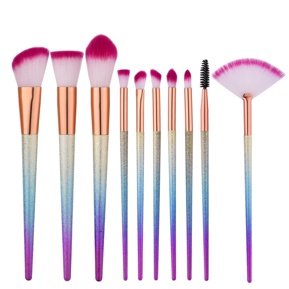 make up brushes Synthetic hair makeup brushes set professional Make Up Foundation Blush Cosmetic Concealer Brushes Y429