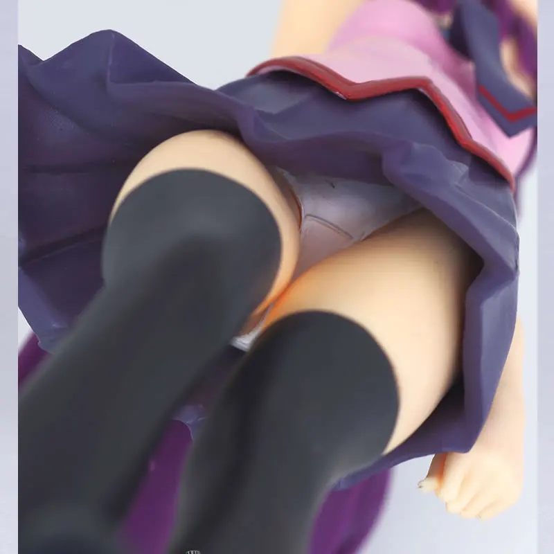 Фигурки аниме 22 см Bakemonogatari senjougaхара Hitagi Симпатичные фигурки из ПВХ Коллекционная