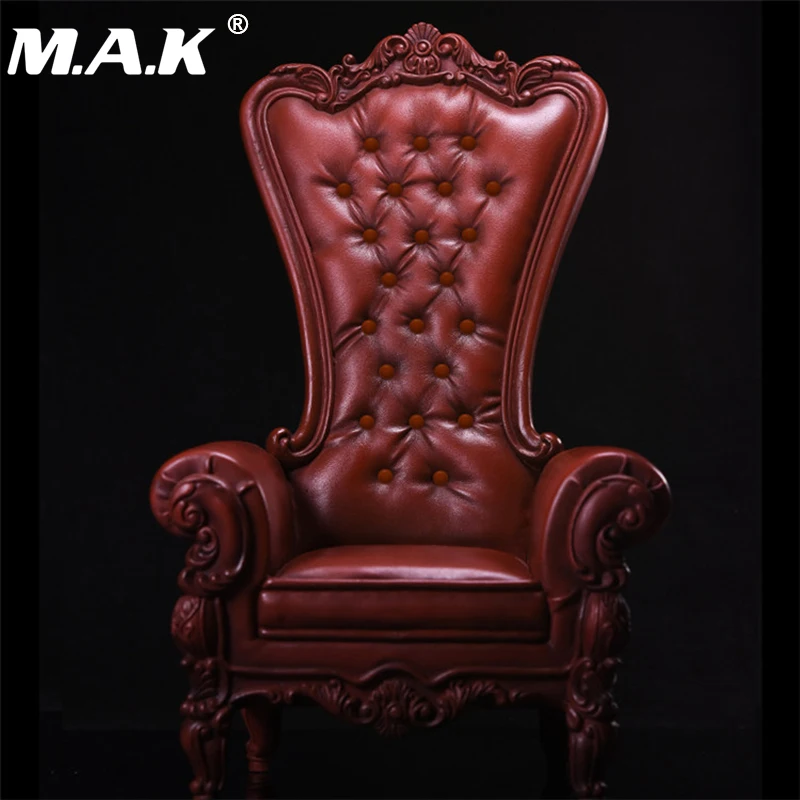 

1/6 Scale Red European Queen Sofa Chair Models with Crystal for 12 Inches Figures Bodies