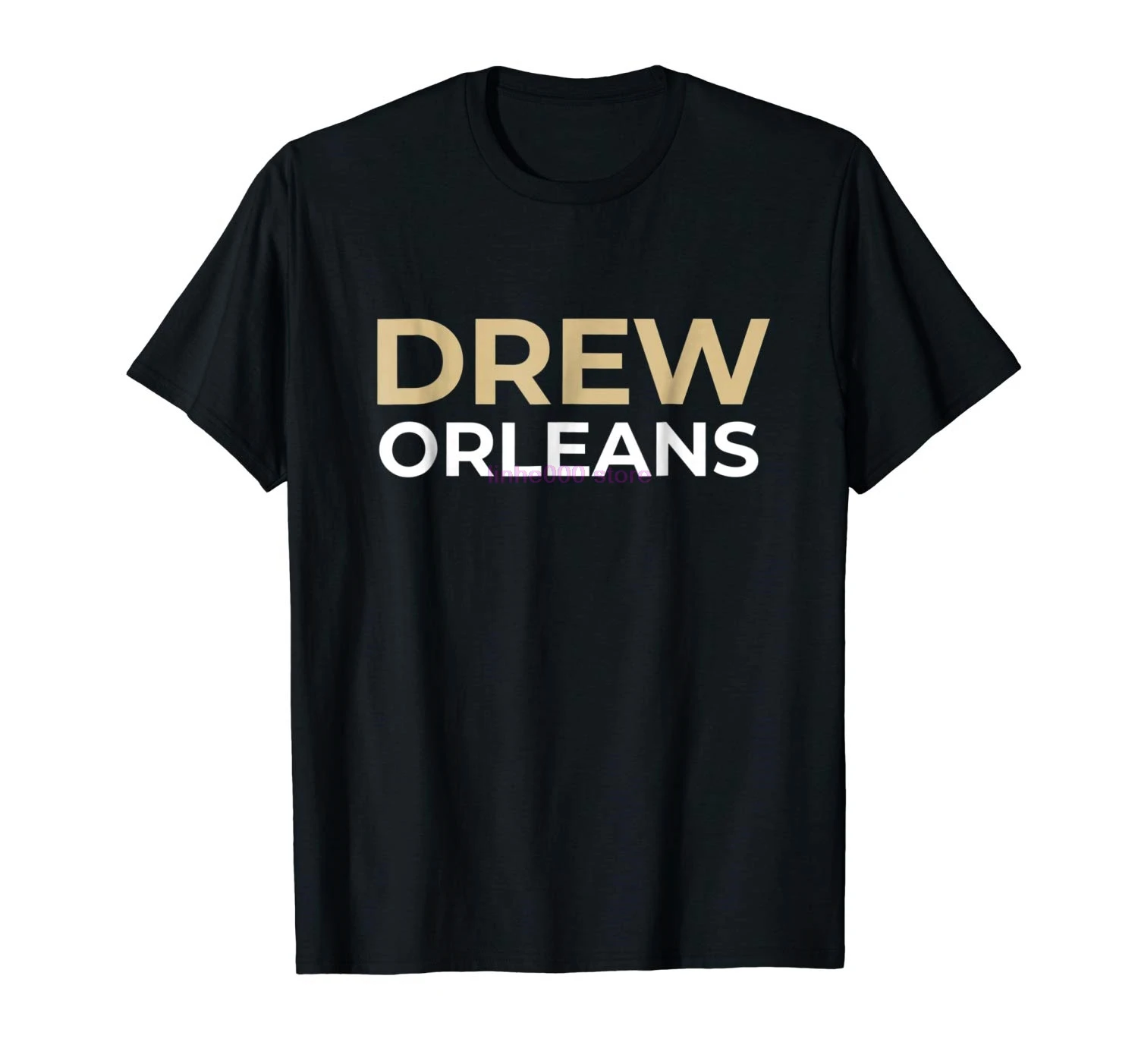 

GILDAN brand men shirt Drew Orleans Football T Shirt New Orleans