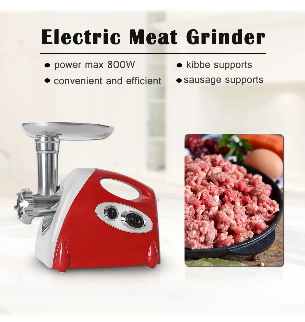 ITOP 800 Вт электрическая мясорубка, измельчитель для еды, мясорубка, колбасные шприцы, Многофункциональные Кухонные комбайны