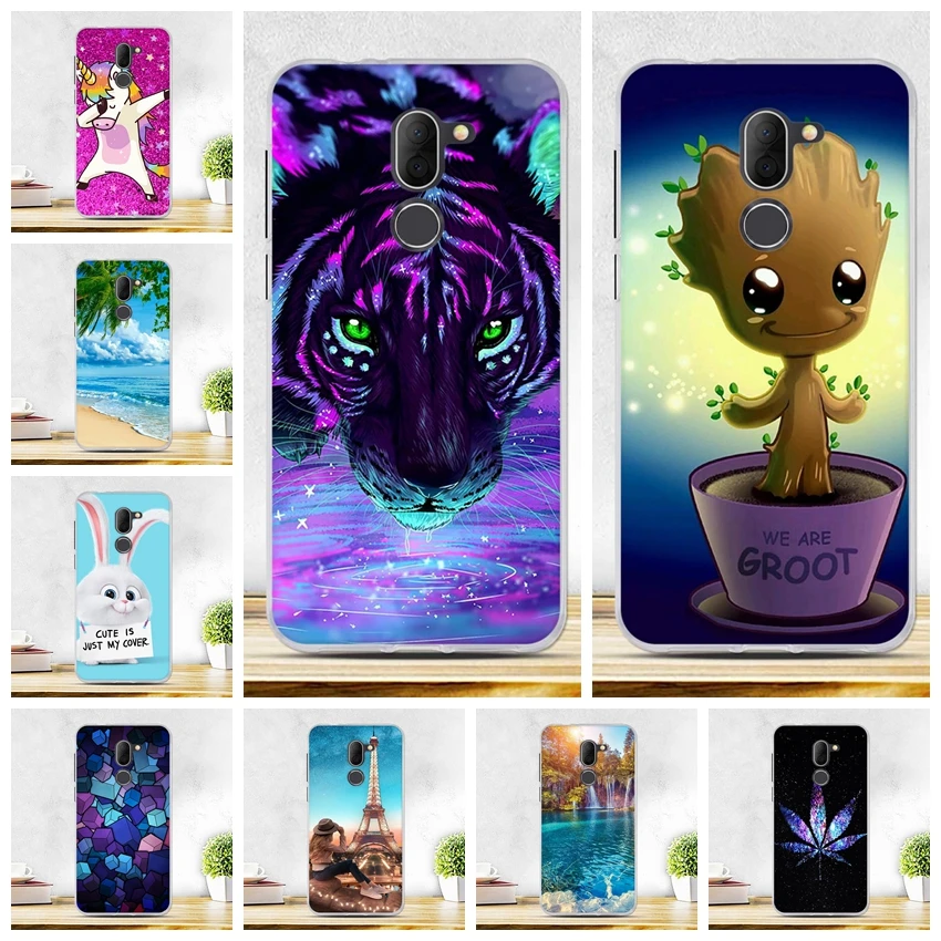 

Case For Coque Alcatel 3X 3 X 5058y 5058i Case TPU Soft Silicone Back Shells Cover For Fundas Alcatel 3X Cover 5.7" Phone Cases