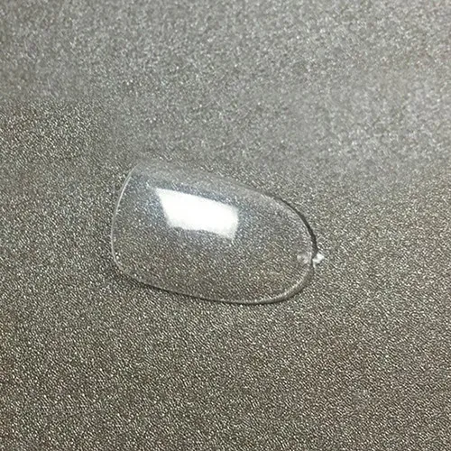 Новинка 500 шт. Clear Oval полное покрытие накладные ногти DIY ногтей прозрачно Поддельные Типсы
