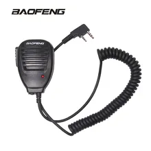 Baofeng Handheld Microphone Speaker MIC for walkie talkie UV-5R Portable two way radio Pofung UV 5RE Plus UV-B5 BF-888S UV-82