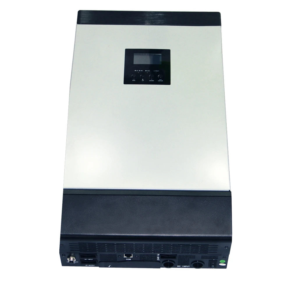 US $419.30 5kva Pure Sine Wave Hybrid Inverter 48v 220v BuiltIn Mppt 60a Pv Charge Controller And Ac Charger For Home Use Mps5k