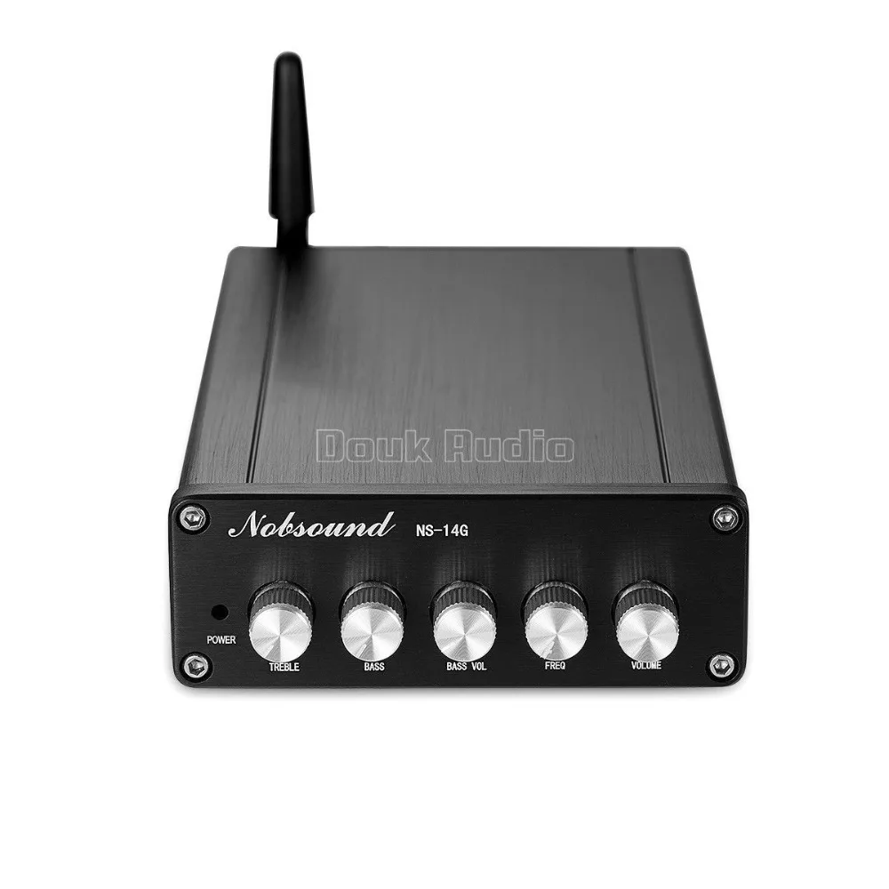 Цифровой мини усилитель мощности Douk audio Hi Fi Bluetooth 5 0 сабвуфер TPA3116 2 1 каналов для