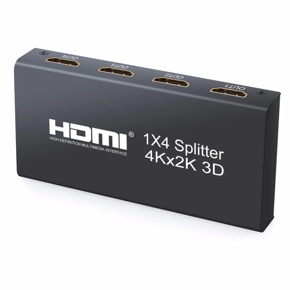 Neoteck 1*4 HDMI сплиттер Поддержка 4K * 2K 3D DTS HD/trueHD/LPCM7.1/DTS/AC3 для XBOX 360 PS4 HDTV| |