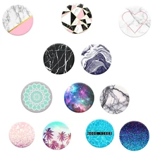 

Cute Patterned Finger Phone Holder For Samsung Smartphone Round Support Bracket Holder