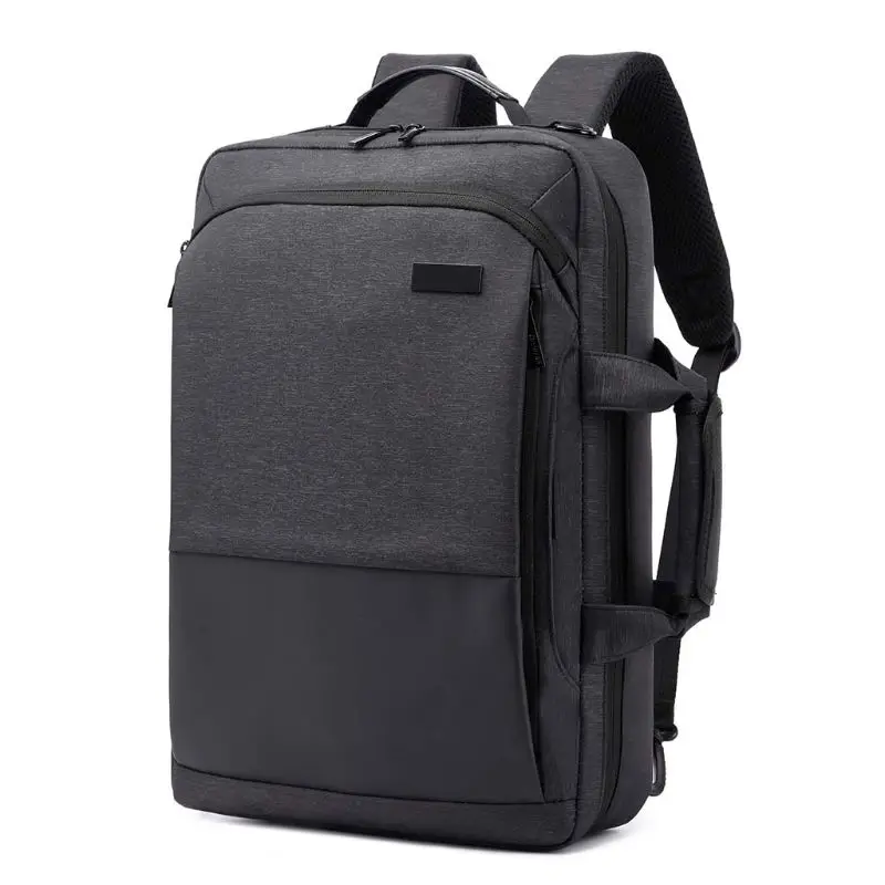 

Male Laptop Backpack Business Bags Fits 15 Inch Convertible Anti Theft College School Bookbag Shoulder Bag For Men