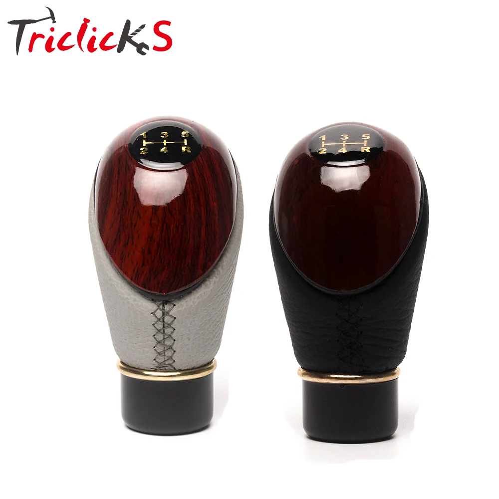 Triclicks Car Suv Manual 5 Speed Gear Stick Shift Knob Cover Handle
