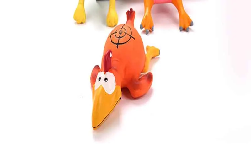 Toys for Small Dogs Squeak Rubber Pig Shape Pet Press Sound Roasted Suckling Dog Cat Toy | Дом и сад