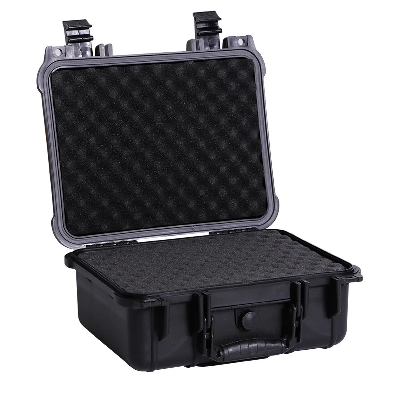 

ABS Plastic Sealed Waterproof Safety Equipment Instrument Case Portable Tool Box Dry Box Impact resistant with pre-cut foam