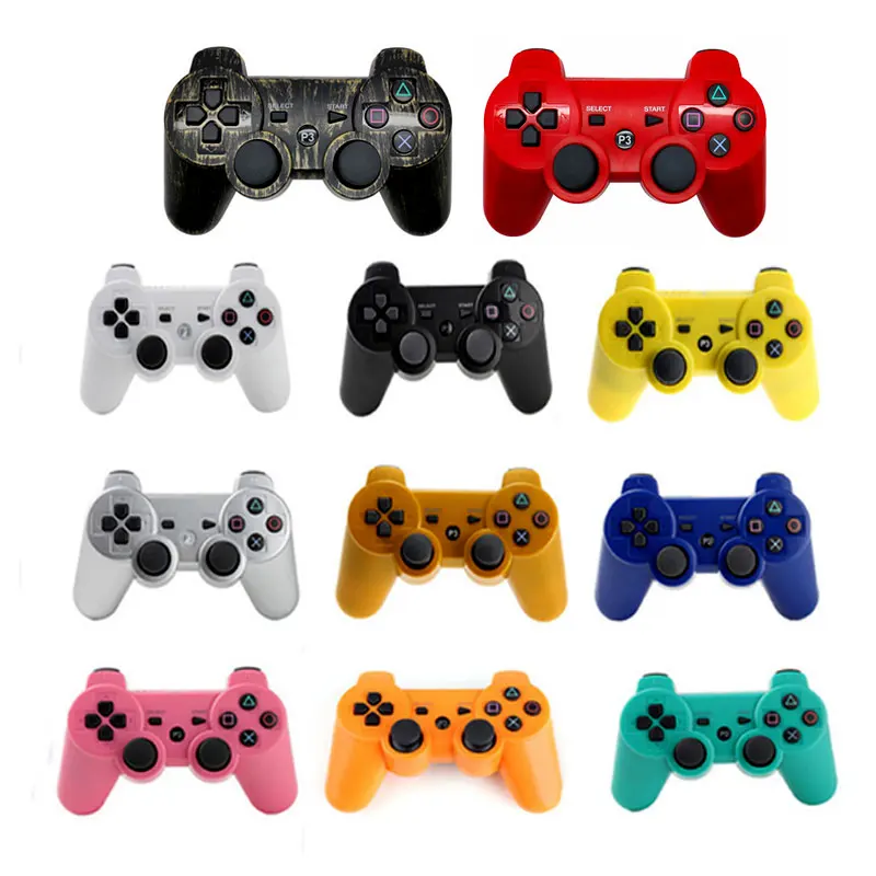 For PlayStation3 Bluetooth Wirelss Controller 11 Multi Colors for PS3 Gamepad Bluetooth 3.0 + 1