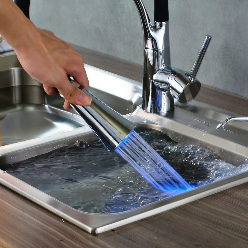 360-Rotate-LED-Light-Kitchen-Faucet-White-Mixer-Tap-for-Kitchen-One-Handle-Rubber-Design-Pull (2)