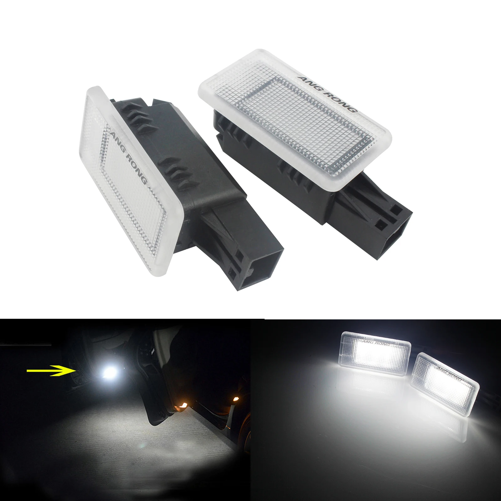 ANGRONG 2x LED Footwell вежливая дверь боковой свет для Volvo V70 XC70 XC60 V60 V40 S60 S80 белый ANGRONG 2x LED Footwell вежливая дверь боковой свет для Volvo V70 XC70 XC60 V60 V40 S60 S80 белый