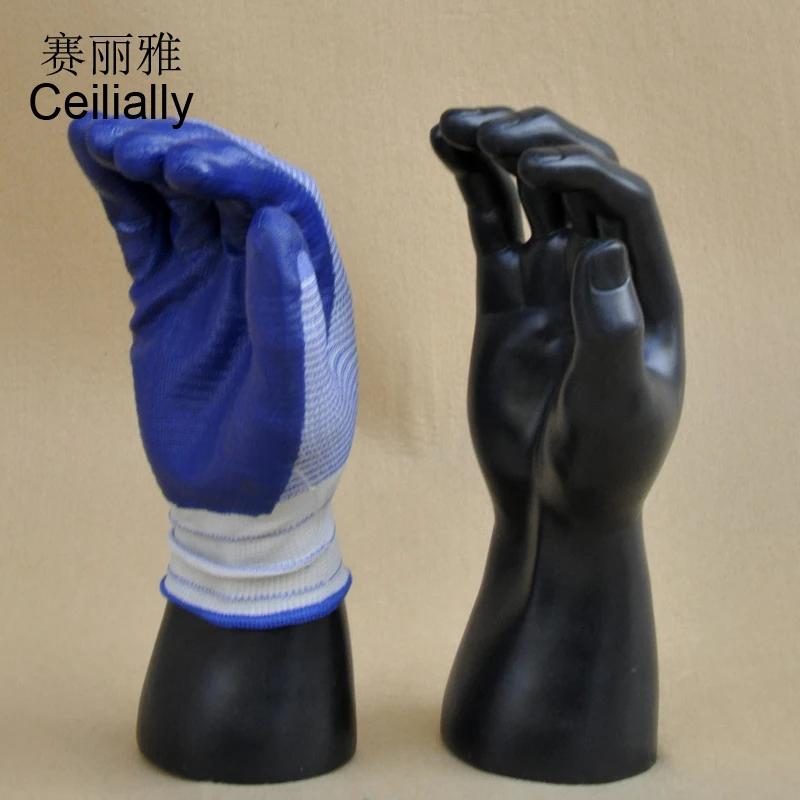 Jewelry Display Hand Mannequin Men Male Industrial Gloves Hand Mold