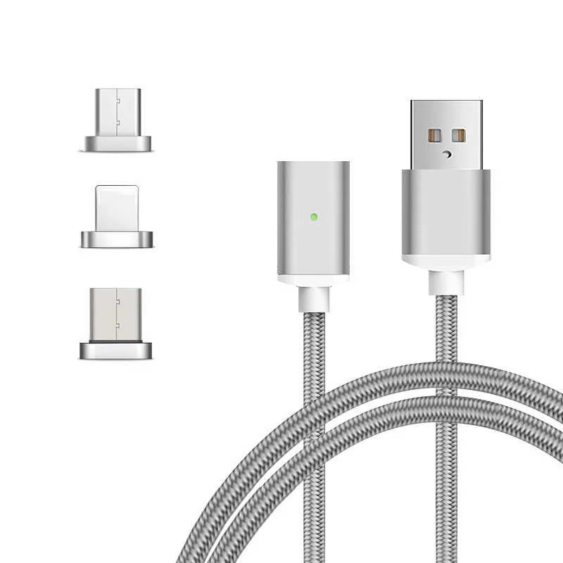 Micro USB Cable Magnetic Cable Fast Charging Charger For Huawei Samsung Xiaomi Android Mobile Phone Micro USB Data Cable