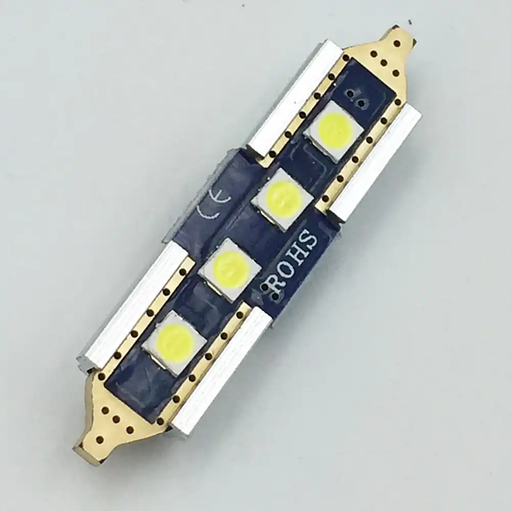 YSY 100x Canbus без ошибок автомобильная светодиодная лампа 31 мм 36 39 41 3030 3 6 9 SMD C5W C10W SV8.5 211