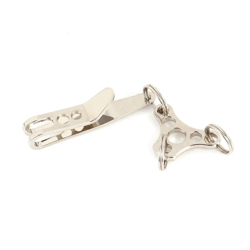 

Top Sale Multi Outdoor Clip Hat Expand Buckled Hook Set Quick Release 301 Stainless Steel Carabiner Key Ring New