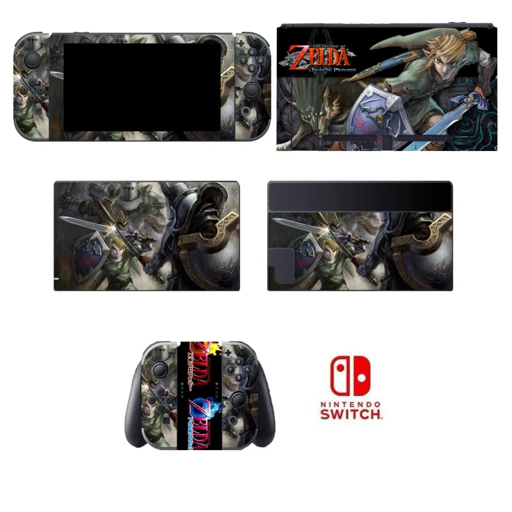 Ze1da 061 Vinyl Skin Sticker Protective for Nintend Switch skins stickers NS Console Nintendoswitch | Электроника