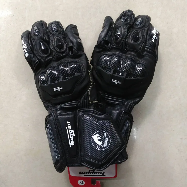 Furygan afs 10 gloves made of carbon fiber leather motorcycle gloves