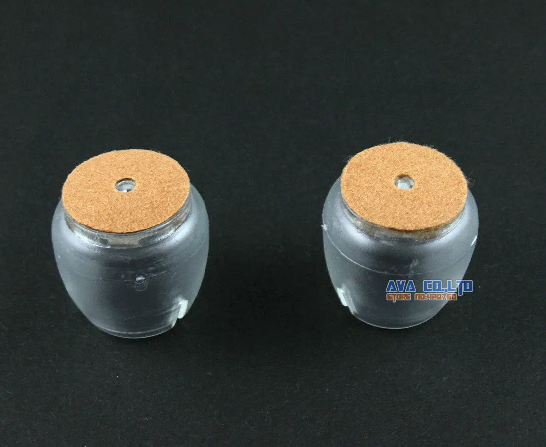 40 Pcs 20*22mm chair leg cap rubber feet protector pad cover round felt base