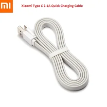 Кабель Xiao mi type C 5 в 2,1 а Быстрая зарядка линия передачи данных Xiao mi Быстрая зарядка usb type-C кабель зарядного устройства для mi x2 Max2 mi 6 5S