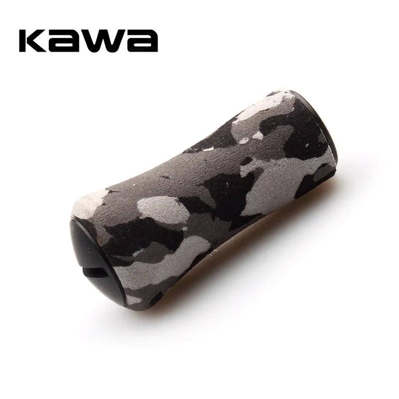 Kawa 1pc Fishing Reel Handle Knob Materials Camouflage EVA Lighte For Daiw/Shim Reel DIY Handle Accessory Include 2pcs Bearings