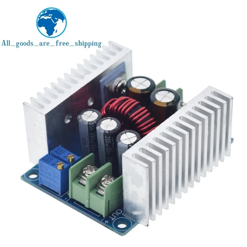 

300W 20A DC-DC Buck Converter Step Down Module Constant Current LED Driver Power Step Down Voltage Module Electrolytic Capacitor