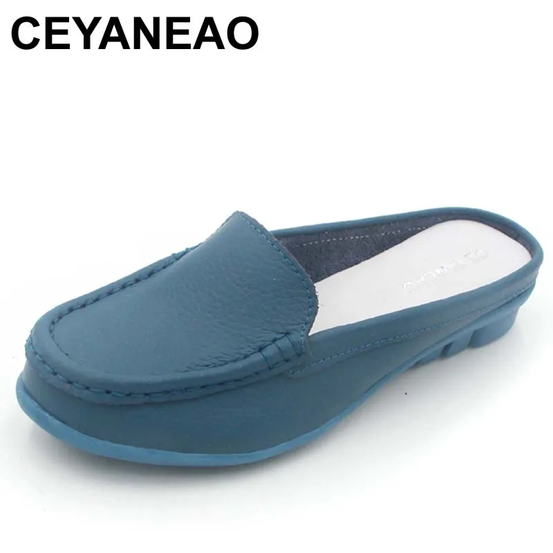 Мокасины женские из натуральной кожи на плоской подошве|shoes woman loafers|women loafersballet shoes