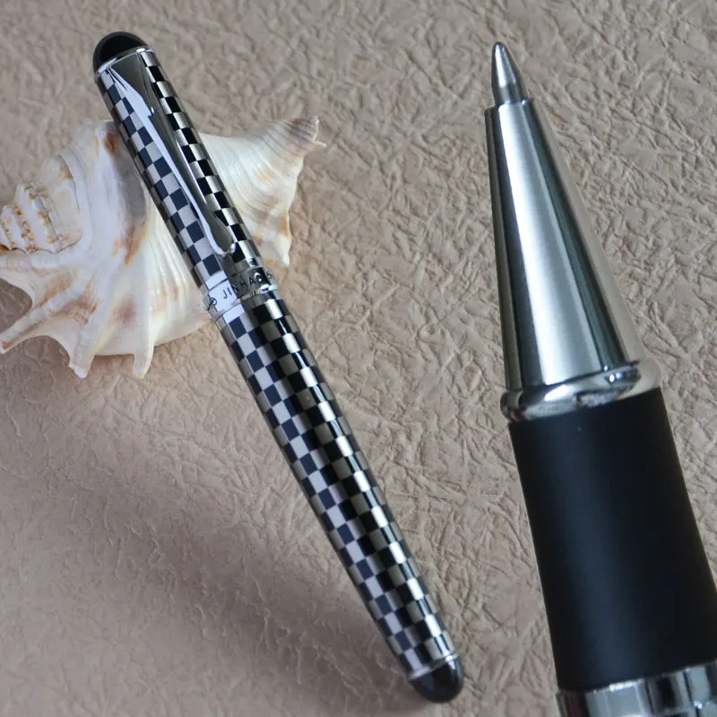 JINHAO X750 Ручка-роллер матовый цвет: черный, синий, белый, пурпурный, золотого, серебряного цвета розово 15 видов цветов на выбор JINHAO 750, деловая, для офиса - Цвет: pen as this picture