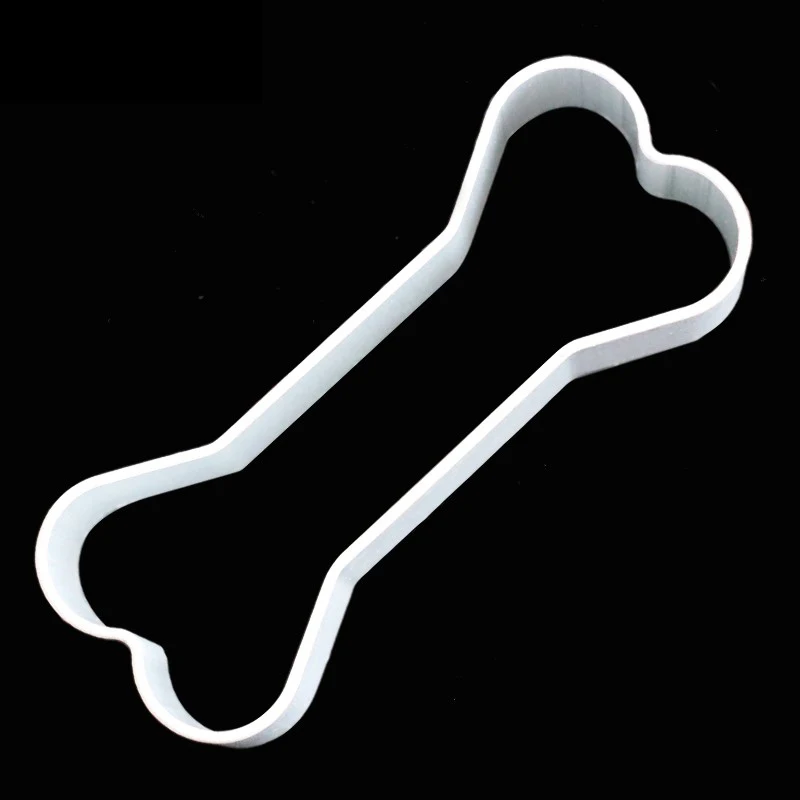 Bone Shape Aluminium Mold Cookie Cake Decorating Alloy Cutter Baking