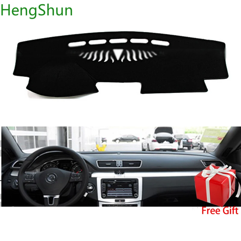 Для Volkswagen CC 2009 2010 2011-2018 автомобильный Стайлинг Даш коврик наклейка на приборную