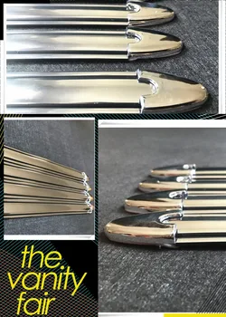 

Car Styling 4pcs Car bumper silver Anti-rub strip Protective for chevrolet cruze mini cooper skoda octavia opel astra h kia rio