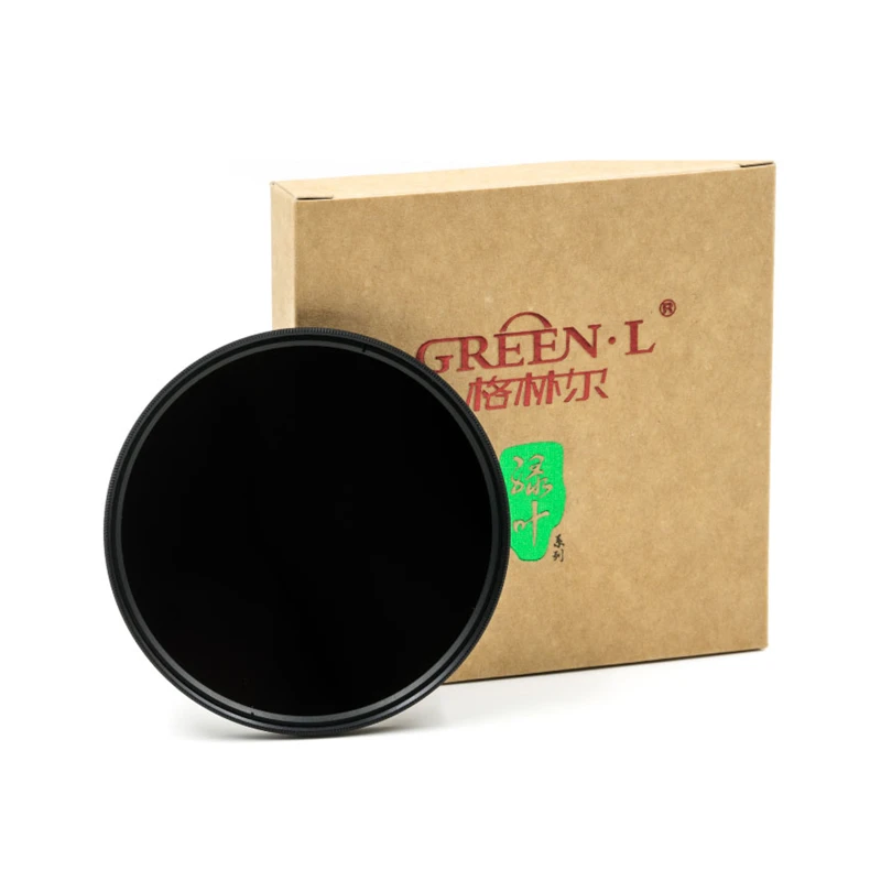 72mm ND1000 Neutral Density Camera Lens ND Filter Made of Optical Glass for DSLR Digital Camera Photos Accessories Canon Nikon