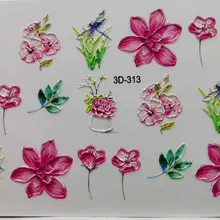 Diy3d трехмерная Наклейка для ногтей бесшовная наклейка для ногтей рельефная серия