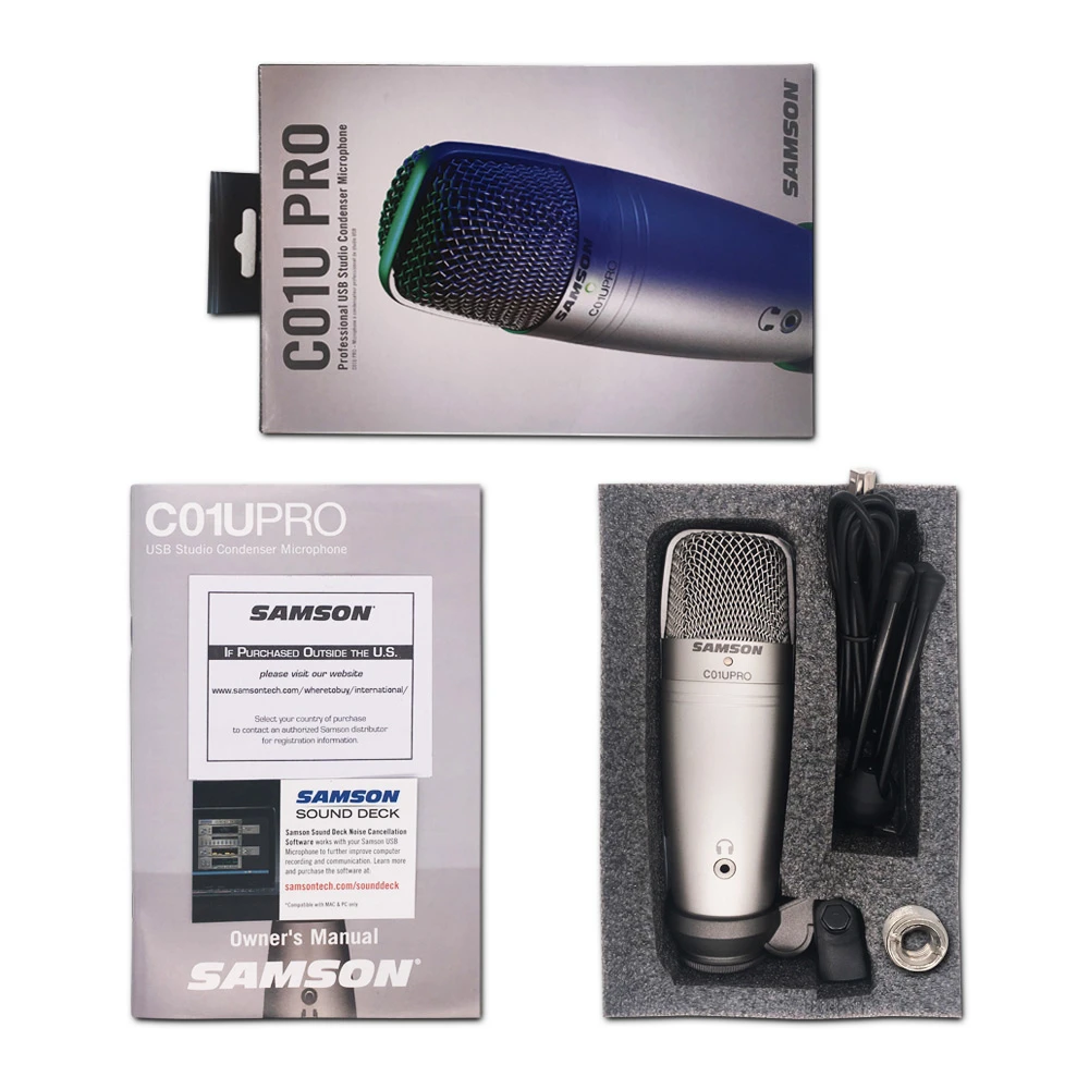 Samson C01U Pro USB Studio Condenser Microphone