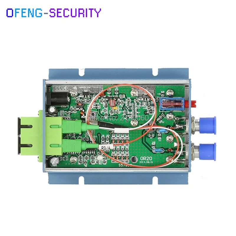 Ftth catv agc Волокно оптического приемника SC/apc 2 входной порт 2 выходной порт 45 ~ 862 мГц с ags Алюминий случае