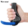 WEST BIKING Bike Grips Aluminum Alloy Bicycle Bar Ends Handlebar Thicken Rubber Grips Ergonomic Non-Slip MTB Bike Cycling Grips ► Photo 2/6