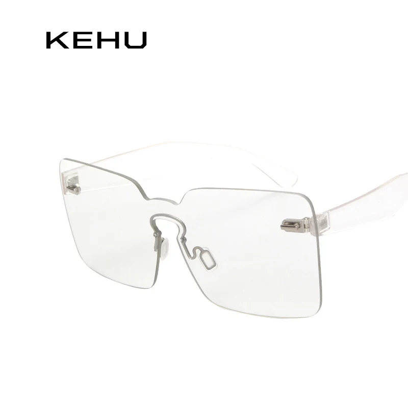 square frameless glasses