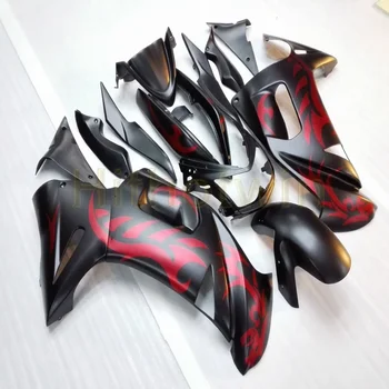 

Free bolts Custom color redflames motorcycle fairing for 650R ER-6F 2006 2007 2008 ER6F Full fairing kits