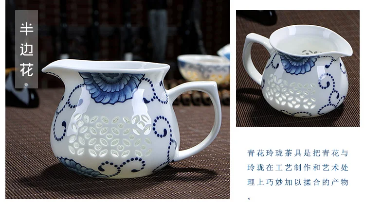 220 мл винтаж синий и белый фарфор рукоятка ярмарка чашки дома посуда Кунг Фу чай набор Cha hai интимные аксессуары чай Кружка для молока чашки