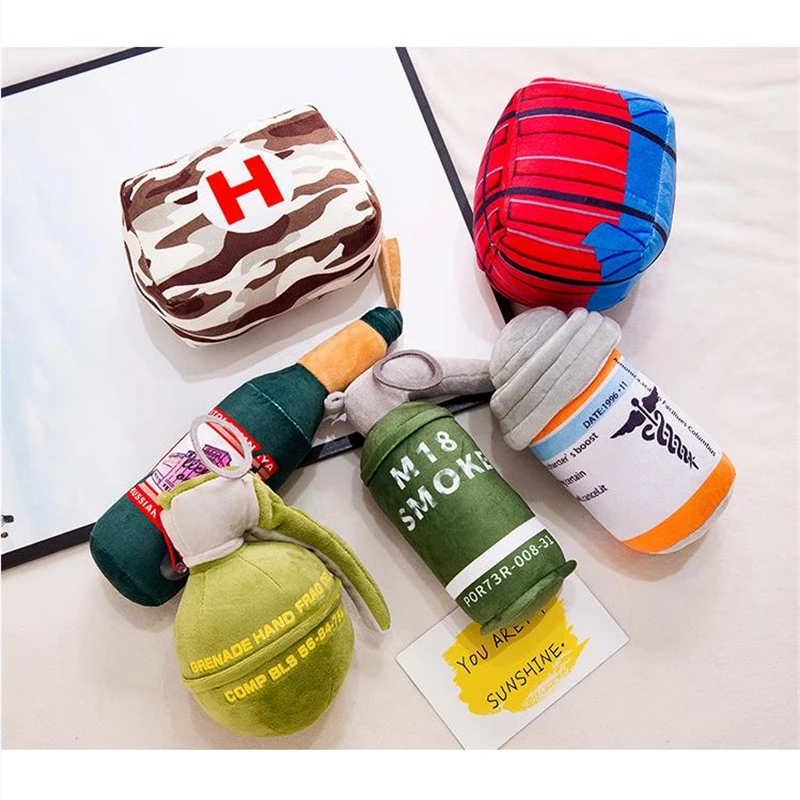  PUBG Game Playerunknown's Battlegrounds Cosplay Prop Kids Girl Cotton Airdrop Box Painkiller First 
