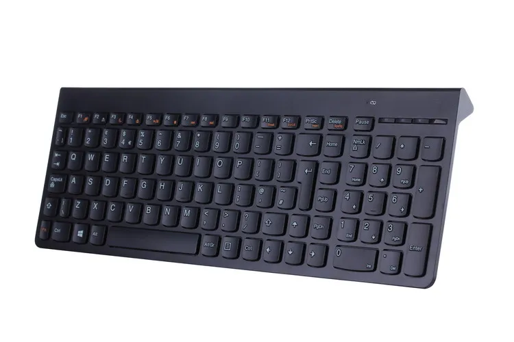 Оригинальные аутентичные SK-8861 ультра-тонкий беспроводная клавиатура и мышь для Lenovo домашний офис немой Великобритания Клавиатура