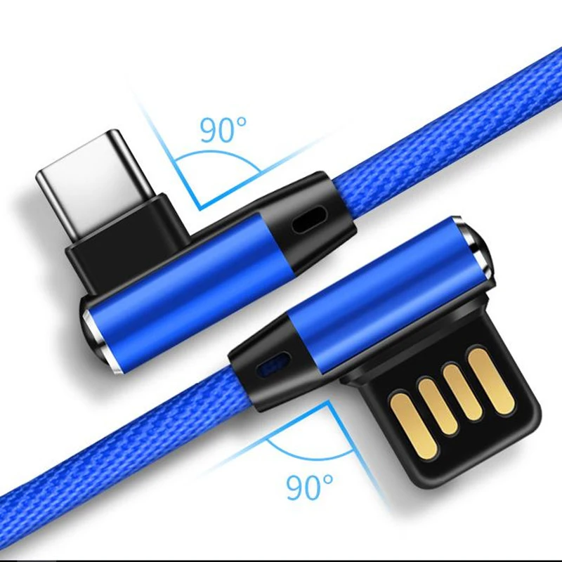 Suntaiho USB Type C кабель для Xiaomi mi9 mi 9 redmi note 7 pro 90 штекер градусов быстрой зарядки Samsung S9