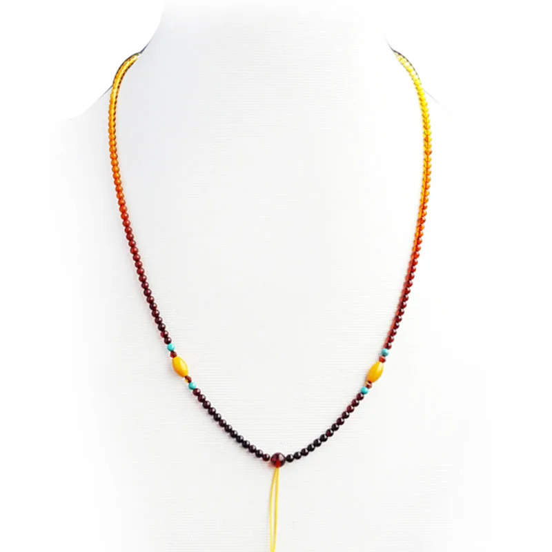3mm amber necklace (7)