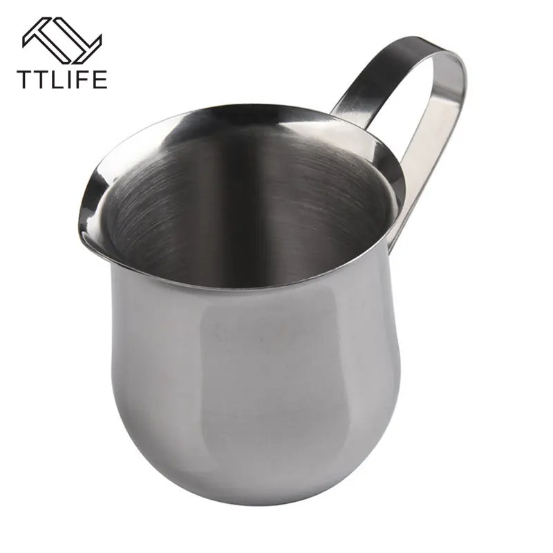 Кофейная чашка TTLIFE из нержавеющей стали 60/90/150/240 мл кружка для взбивания молока