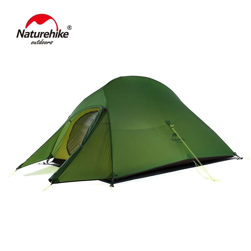 

Naturehike Upgraded Cloud Up 2 Ultralight Tent Free Standing 20D Fabric Camping Tents For 2 Person With free Mat NH17T001-T